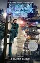 Cover of Ready Player One showing Wade climbing the stacks.